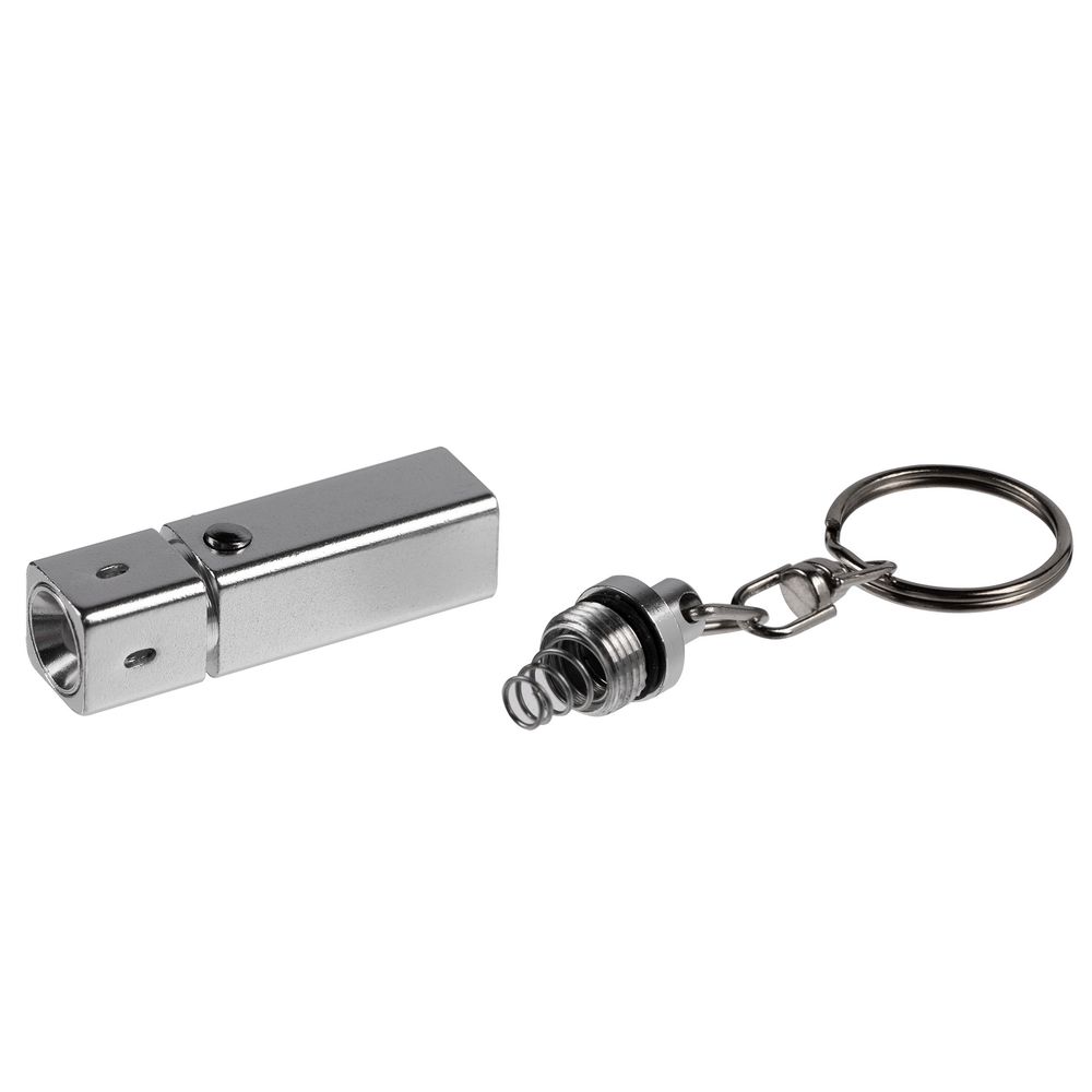 Брелок с фонариком Lumitronic, металлик-2