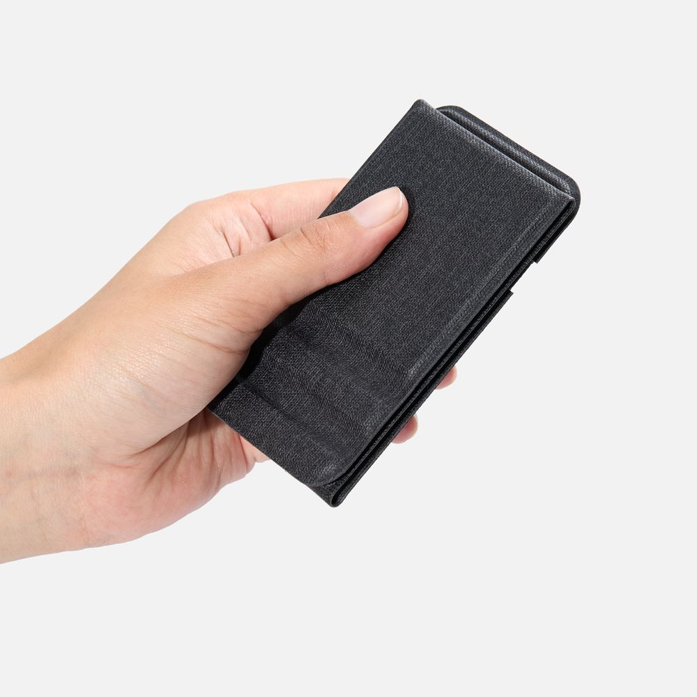 Подставка для смартфона с беспроводной зарядкой Kickstand, серая-3