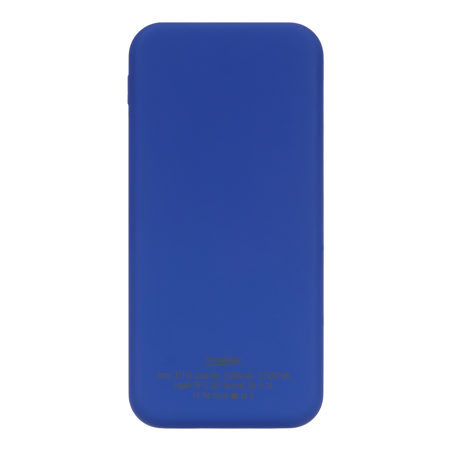 Внешний аккумулятор с подсветкой Люче Ультрамарин (Luce Ultramarine) 10000 mAh, ярко-синий-2