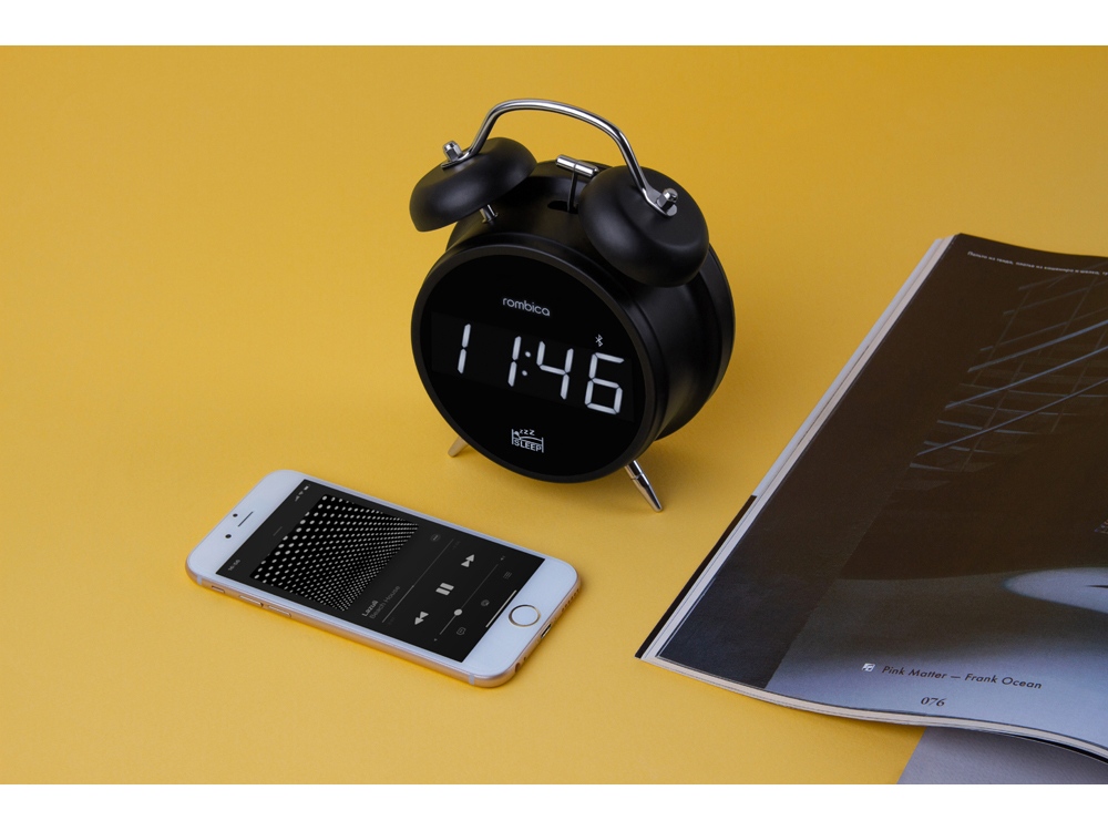 Настольные часы с колонкой Cosmo-7