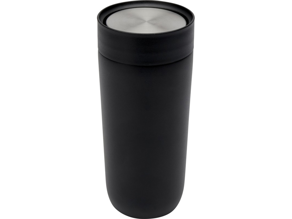 Camden кружка из нержавеющей стали, сертифицированный RCS, 350 м, сплошной черный-0