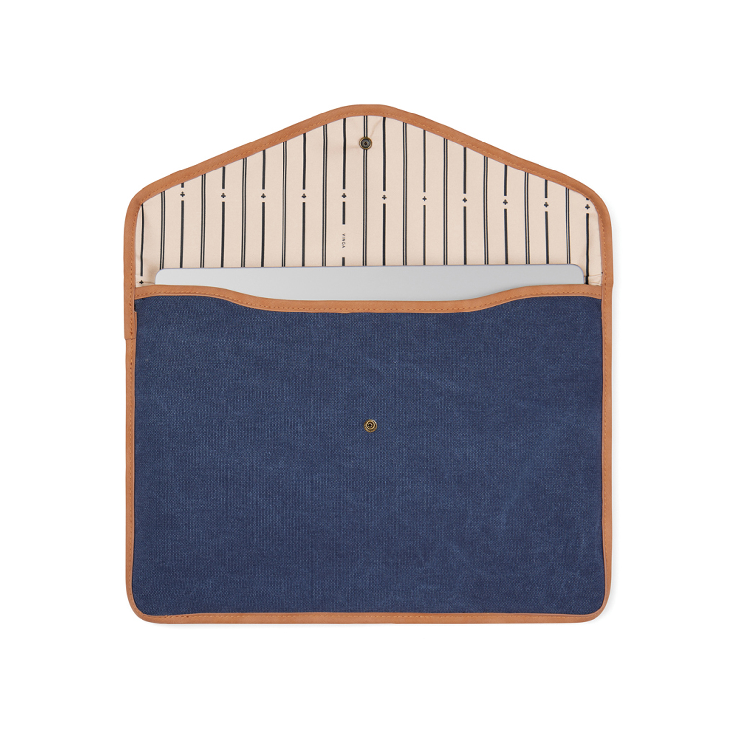 Чехол для ноутбука VINGA Bosler из переработанного канваса GRS, 16’’-1