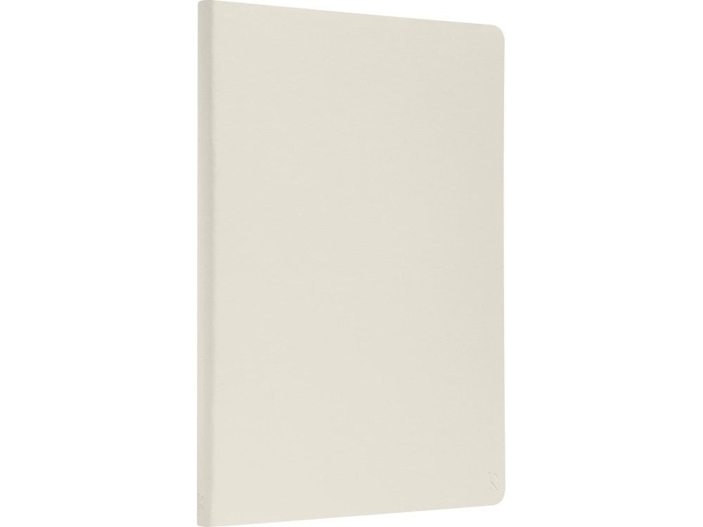 Блокнот в твердом переплете Karst формата A5, бежевый-0