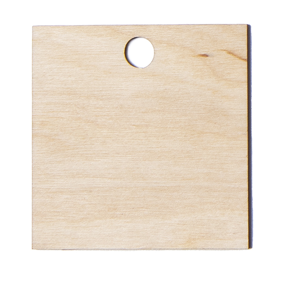 Ёлочное украшение SQUARE, бежевый-0