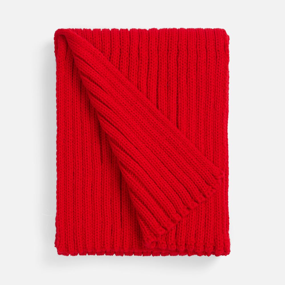 Шарф HappyGo, красный-0