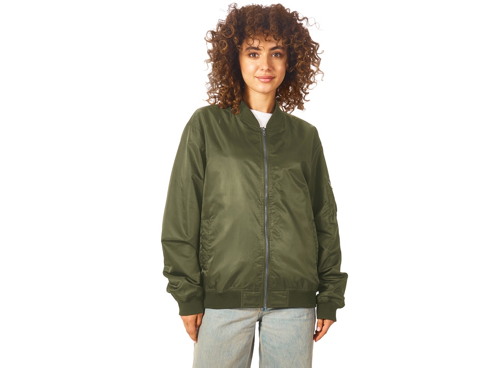 Куртка бомбер Antwerpen унисекс, хаки-2