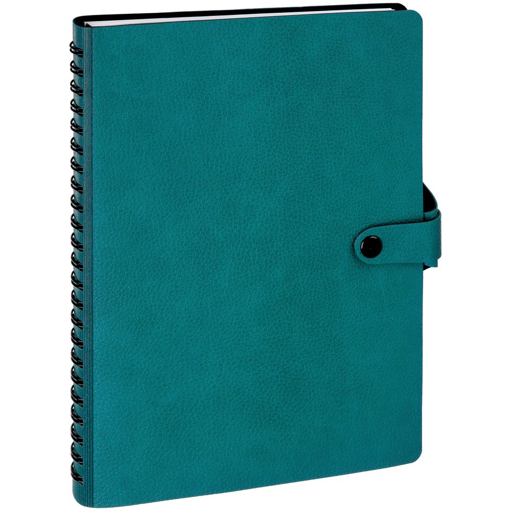 Ежедневник Strep Front на заказ, недатированный, бирюзовый-1