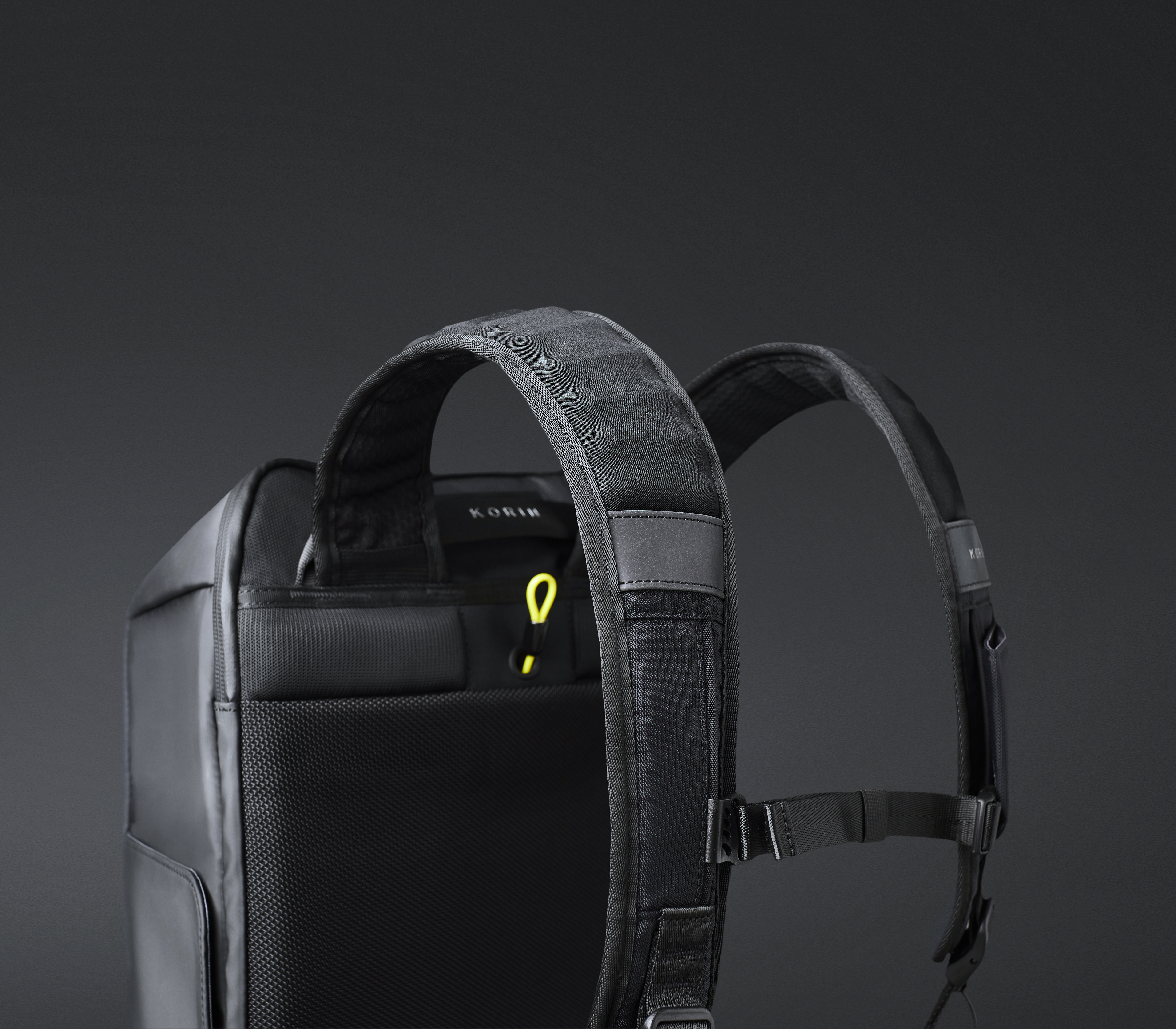 Рюкзак FlipPack 47х30х17 см, темно-зеленый/черный-6