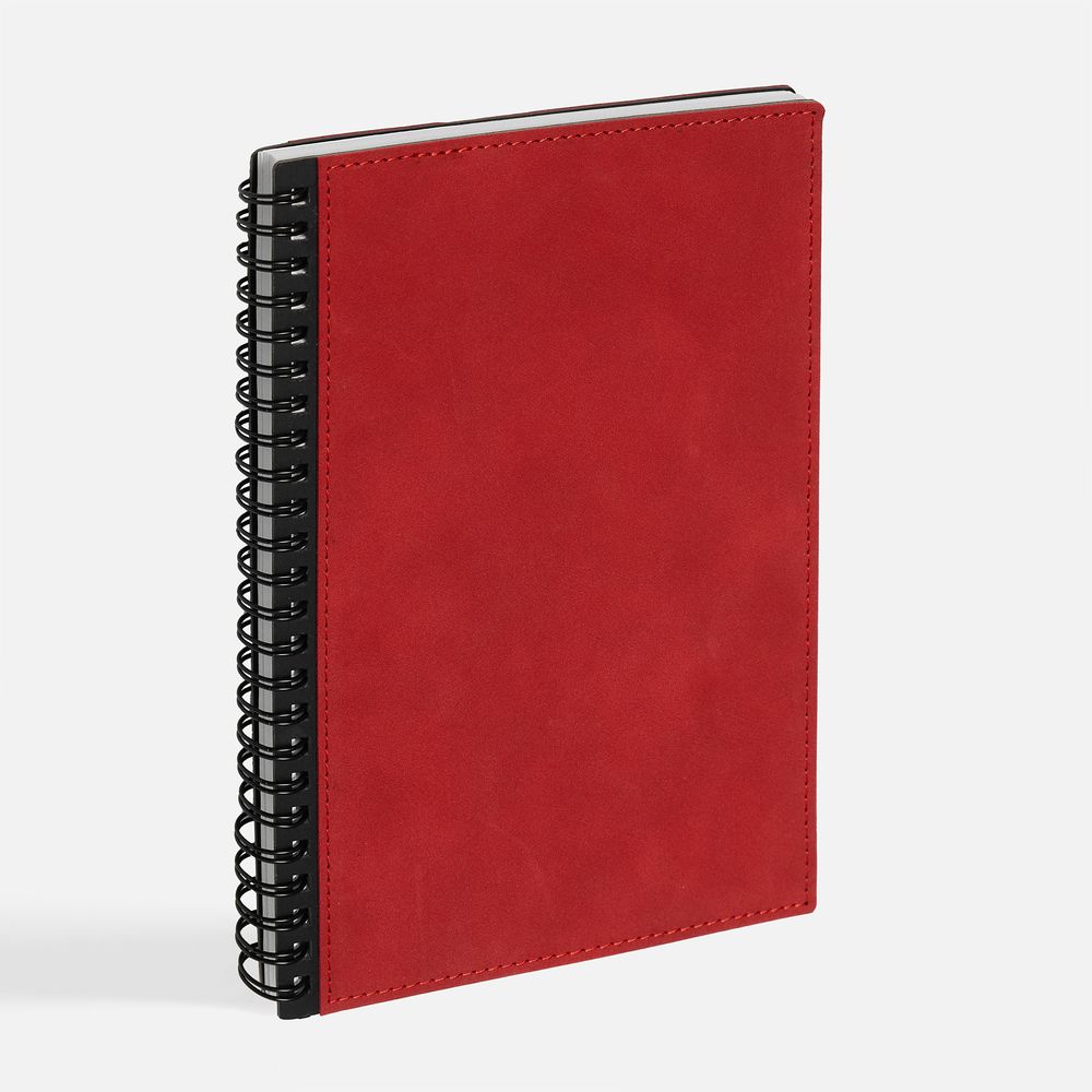 Ежедневник Notera, недатированный, красный-2