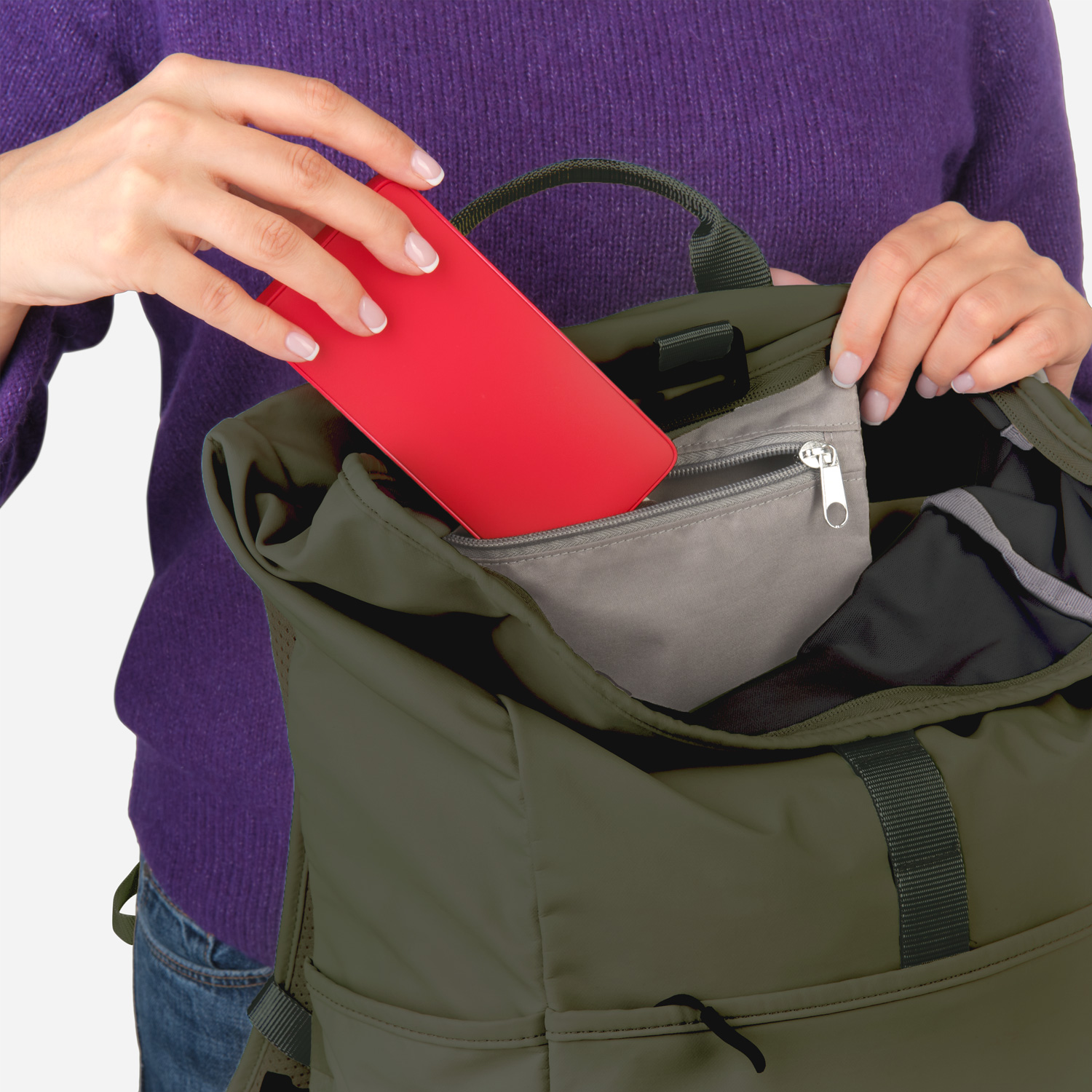 Рюкзак Бостон (Boston), зеленый-7