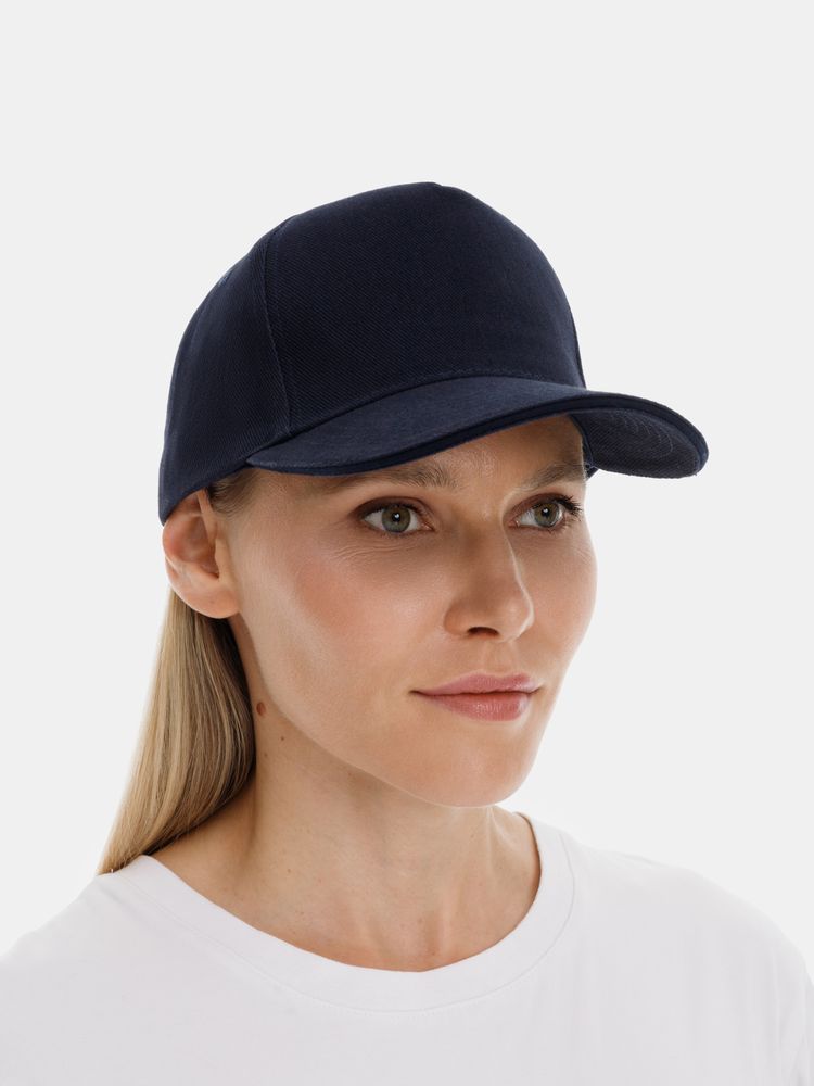 Бейсболка Classic 2.0, темно-синяя-3