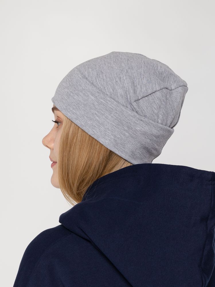 Шапка HeadOn, ver.2, серый меланж-3