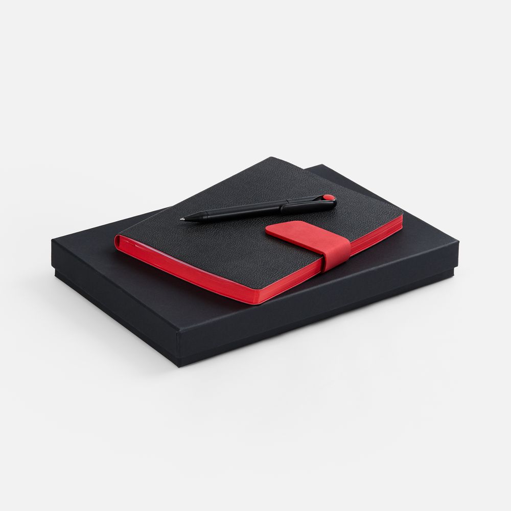 Набор Boom, черный с красным-0