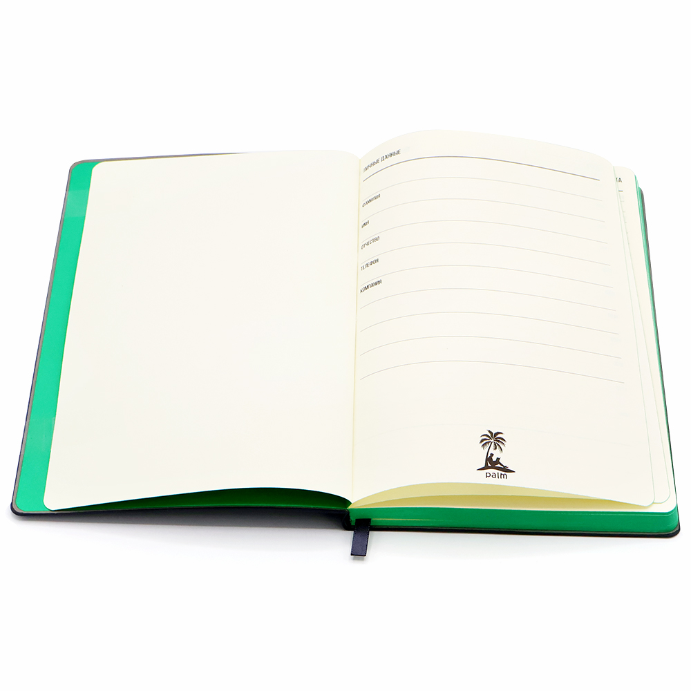 Ежедневник A5 недатированный Carisma в мягком переплёте, Зелёный-3