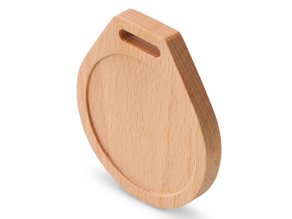 Медаль из бука Round, круг-0