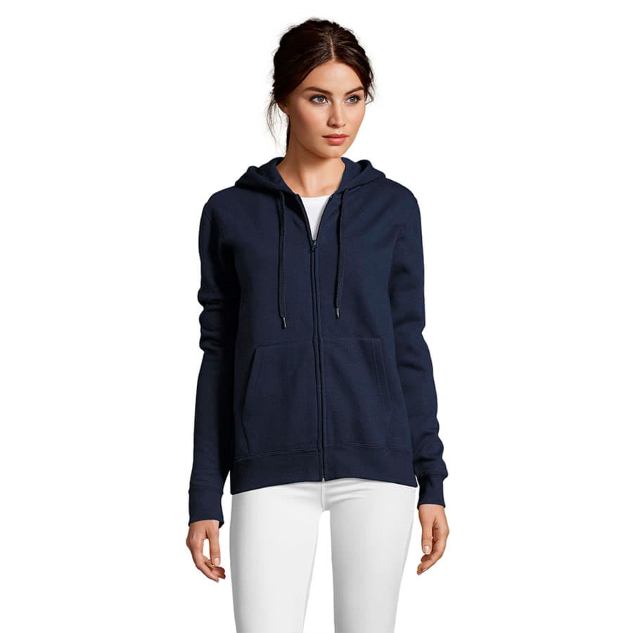 Толстовка женская SEVEN WOMEN 280, темно-синий-1