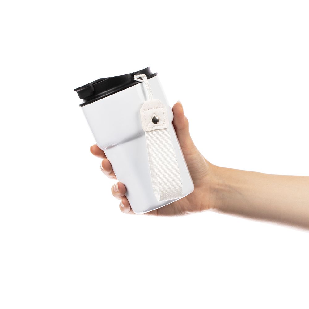 Термостакан Freshbrew, белый-2