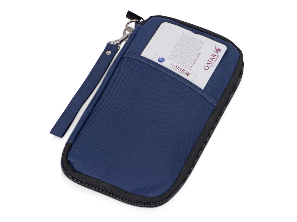 Органайзер для документов Keep Safe, темно-синий-1