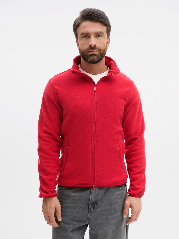 Куртка флисовая унисекс Ben Mac, красная-5