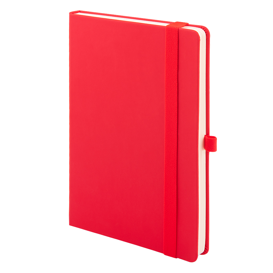 Бизнес-блокнот А5 FLIPPY, формат А5, в линейку, красный-0