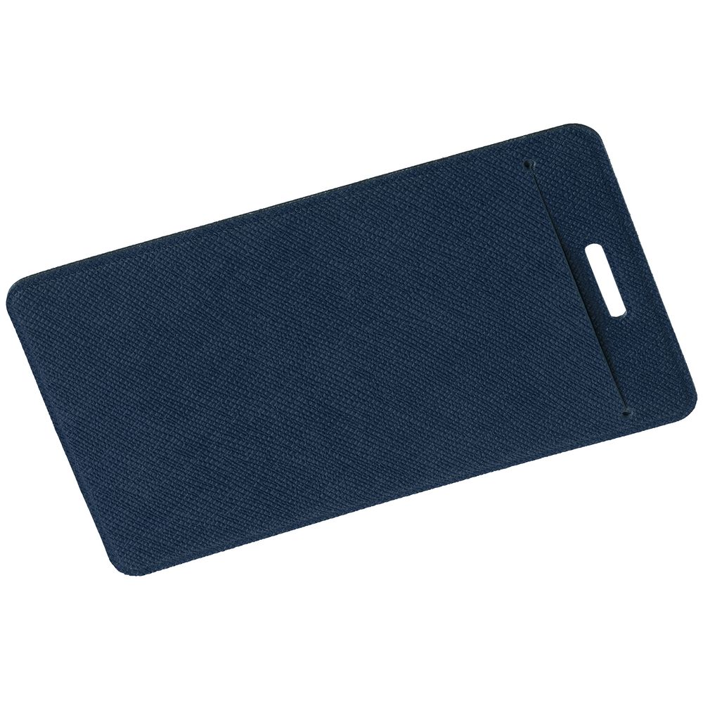 Чехол для пропуска с ретрактором Devon, синий-1