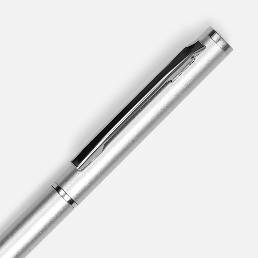 Ручка шариковая Hotel Chrome, ver.2, серебристая-1