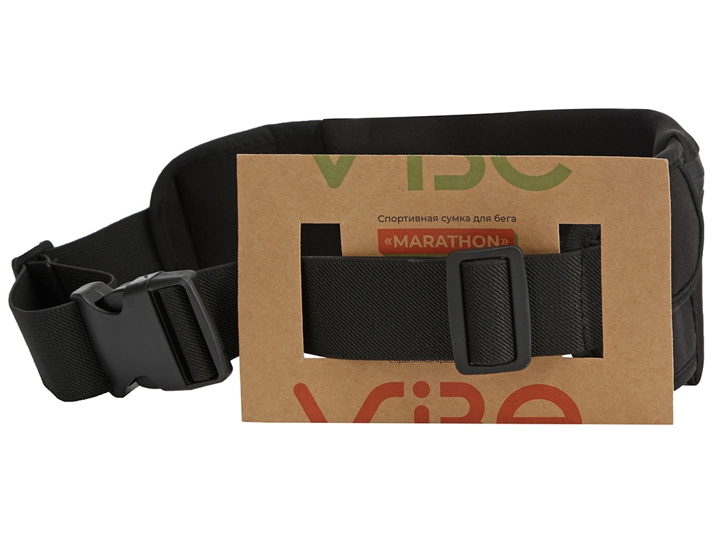 Спортивная сумка для бега с бутылкой 270ml Marathon, черный-11