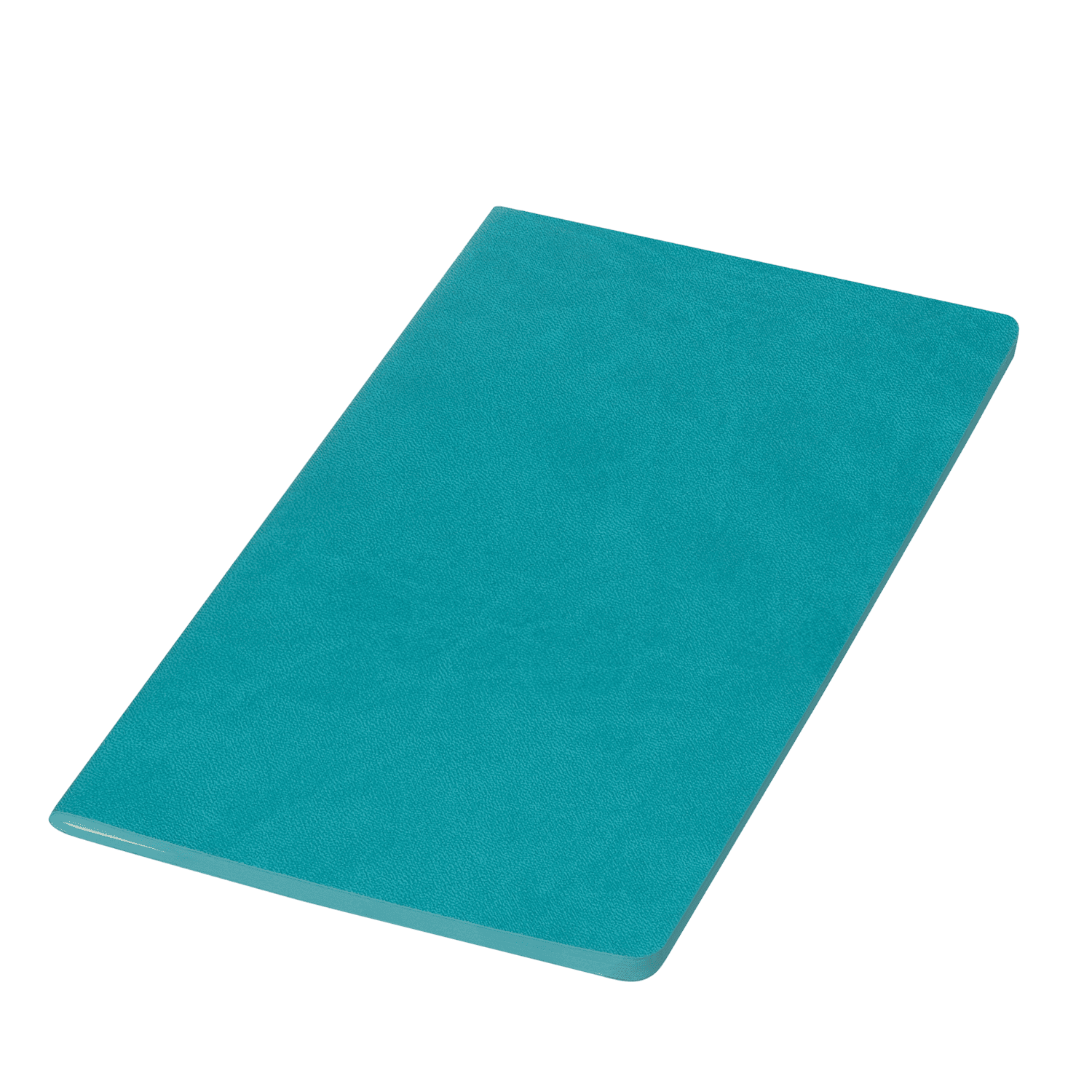 Блокнот Corsa slim, бирюзовый-1