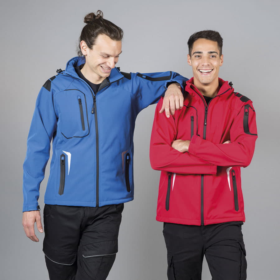 Куртка софтшелл ARTIC 320, темно-синий-6