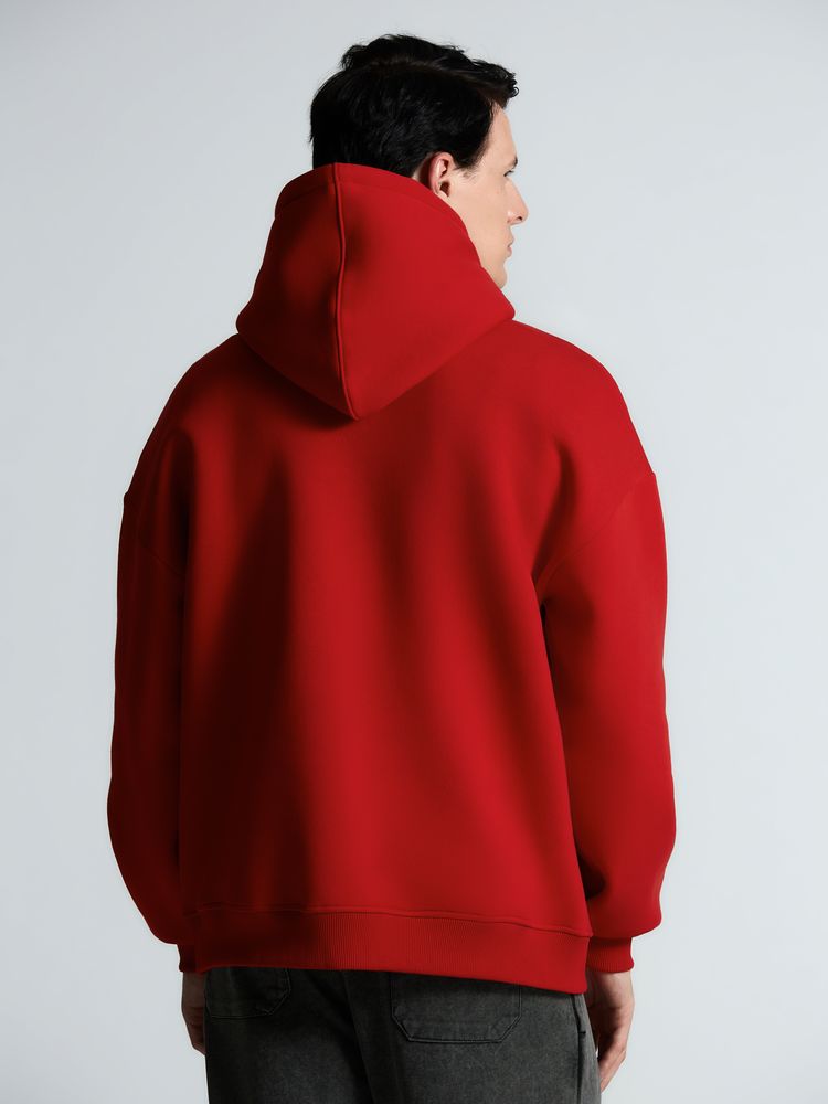 Худи Kulonga Oversize, красное-5