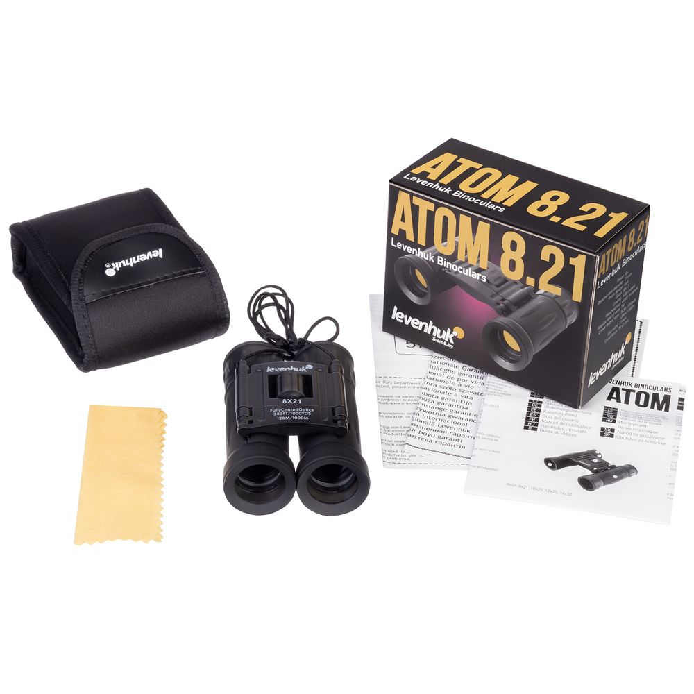 Бинокль Atom 8x, линзы 21 мм-4