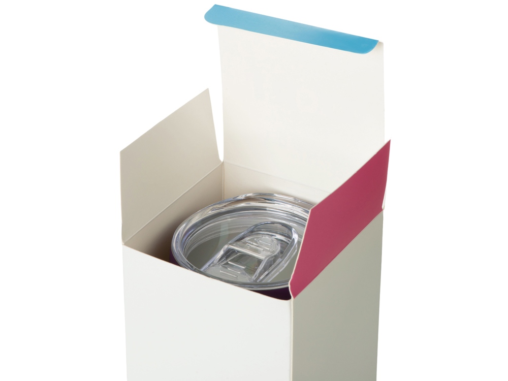 Термокружка Vacuum mug C1, soft touch, 370мл, фиолетовый-7