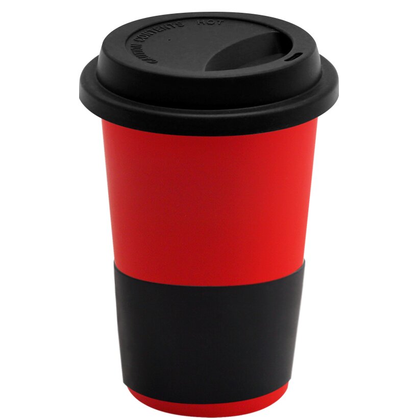 Кружка Magic To Go, Kрасный/чёрный-0