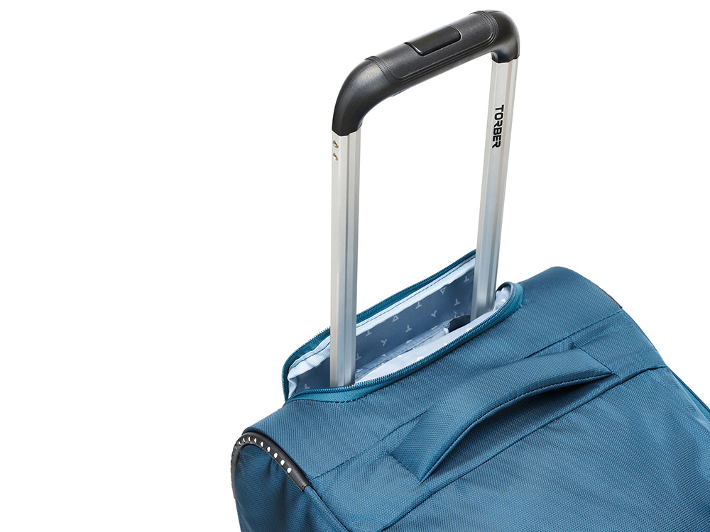 Сумка на колесах TORBER ВИВИ, синий, полиэстер, 69 х 30 х 32 см, 56 л-9