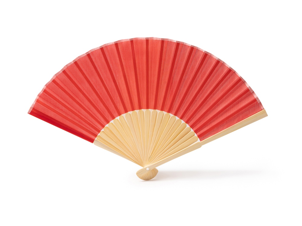 Веер LIDA, красный-5