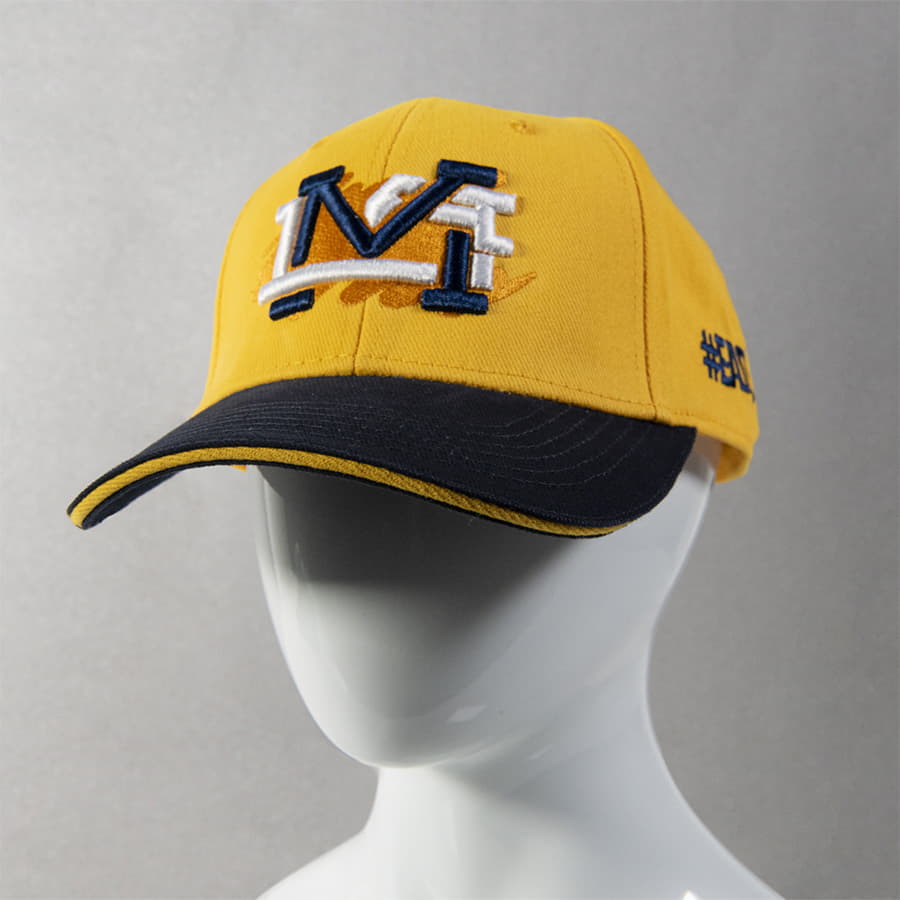 Бейсболка LIBERTY SANDWICH, 6 клиньев, сэндвич, металлическая застежка, темно-серый, белый-5