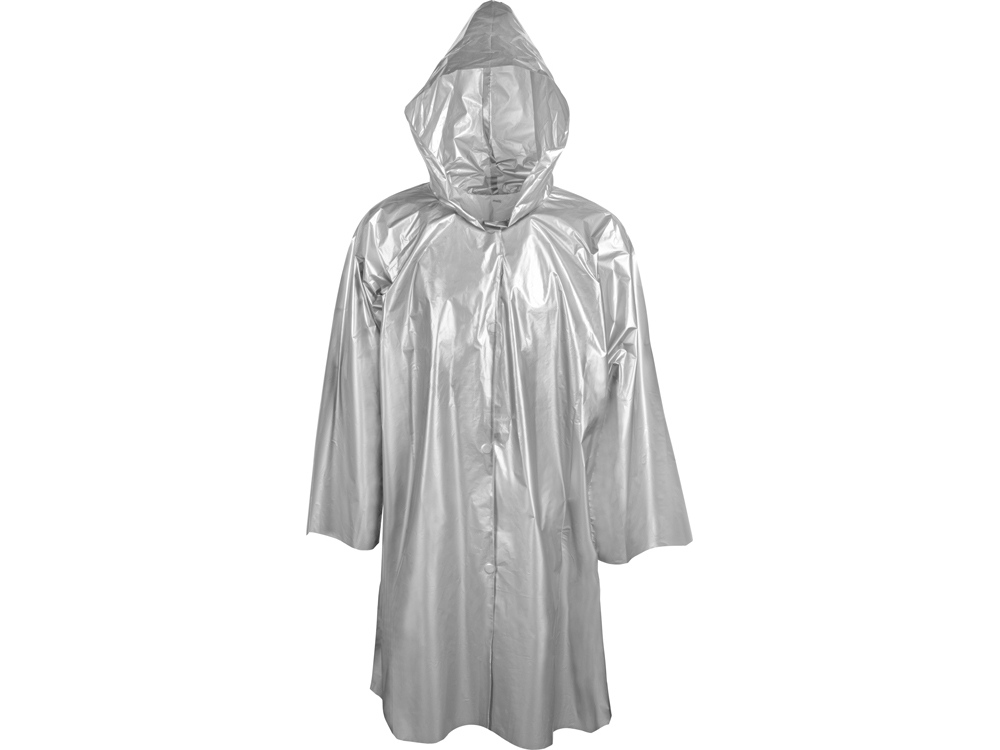 Дождевик Storm, серебристый-0