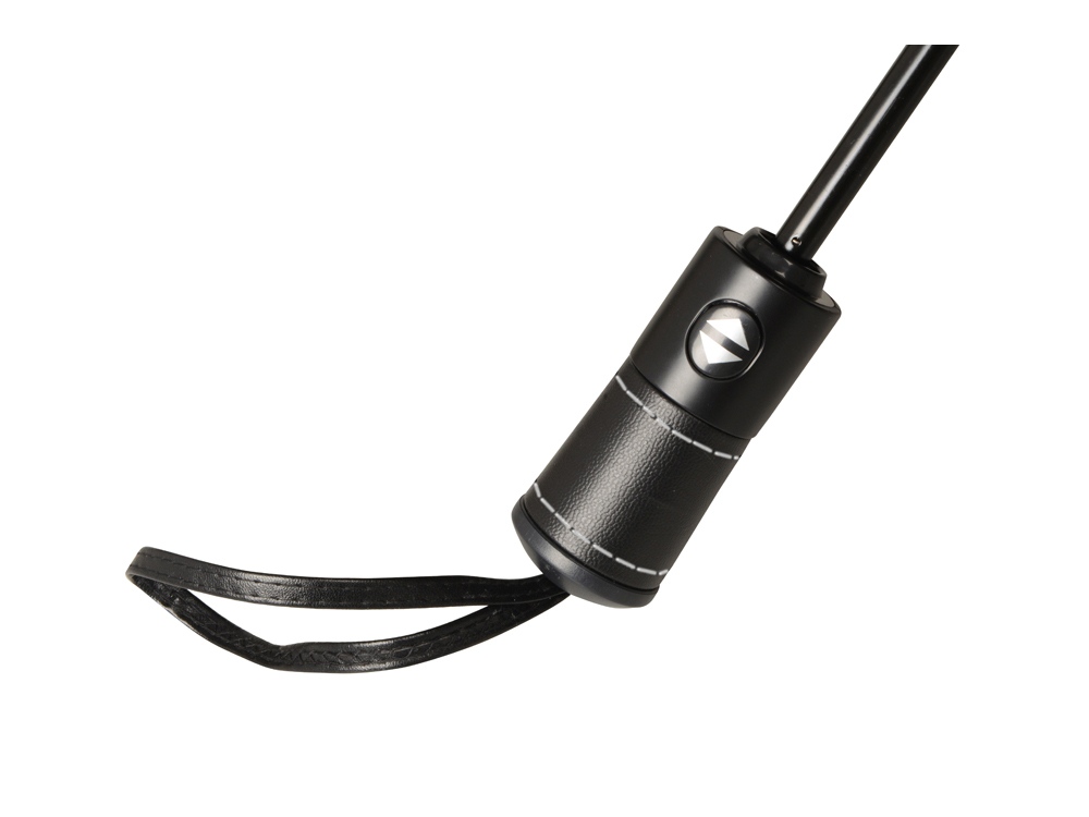 Зонт складной Ontario, автоматический, 3 сложения, с чехлом, коричневый-5