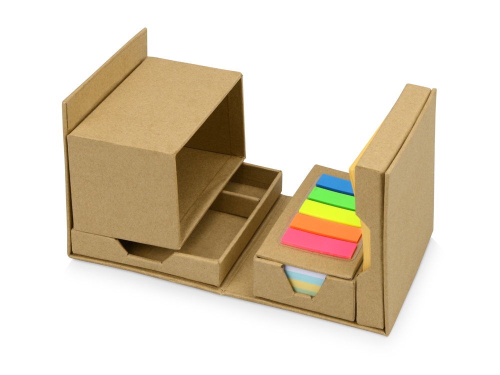 Куб настольный для записей Брик, крафт-1