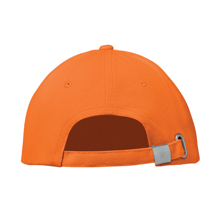 6 panel baseball cap, оранжевый-1
