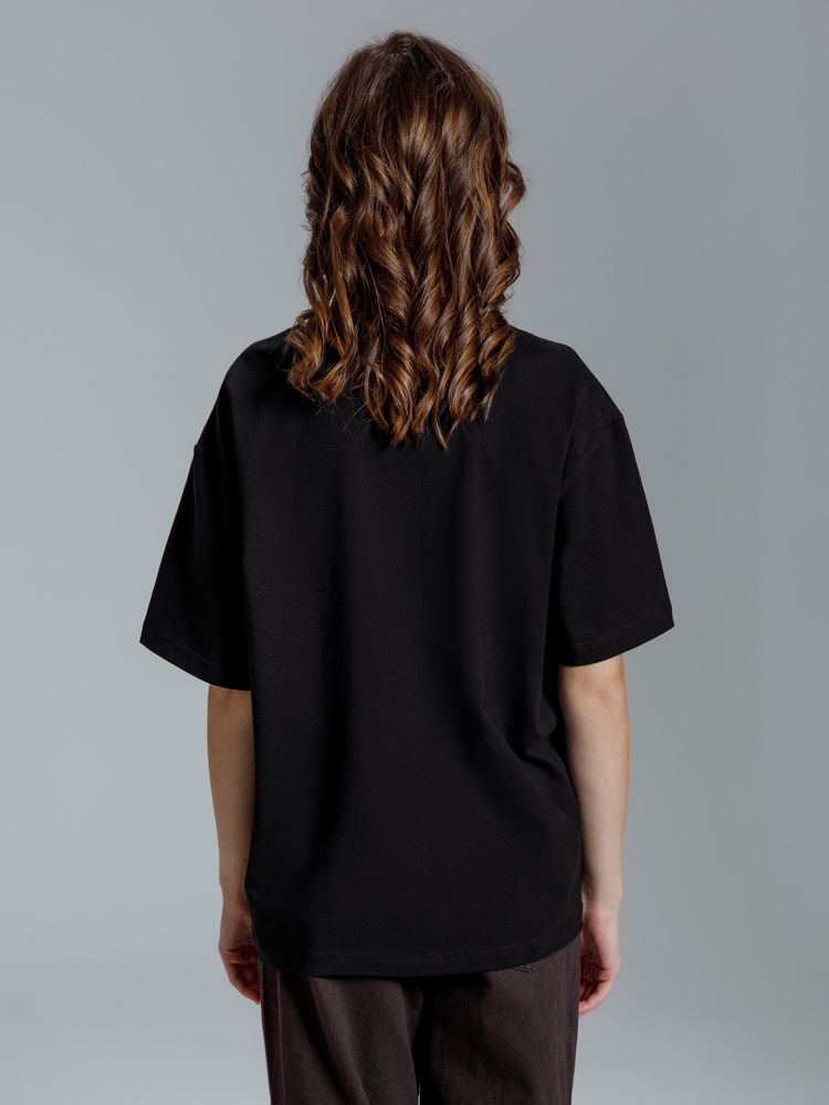 Футболка оверсайз Kangas, черная-5