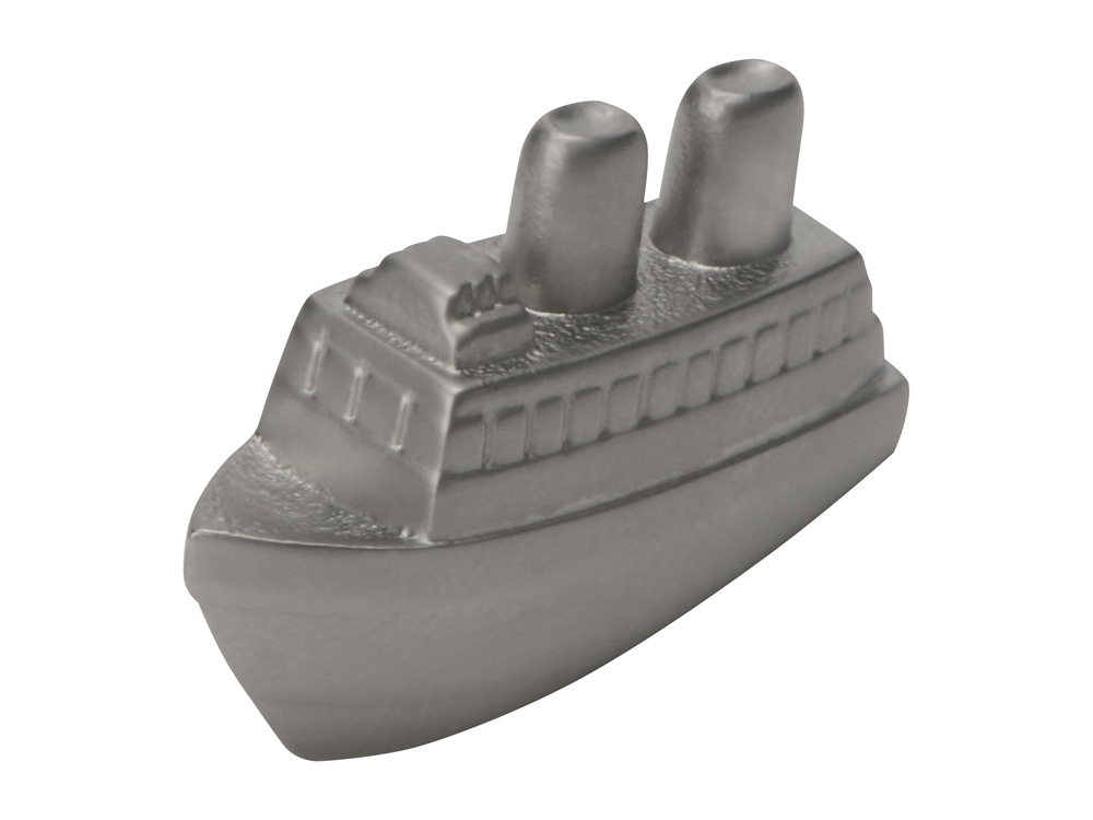 Подставка для визиток Круиз, серебристый/черный-2