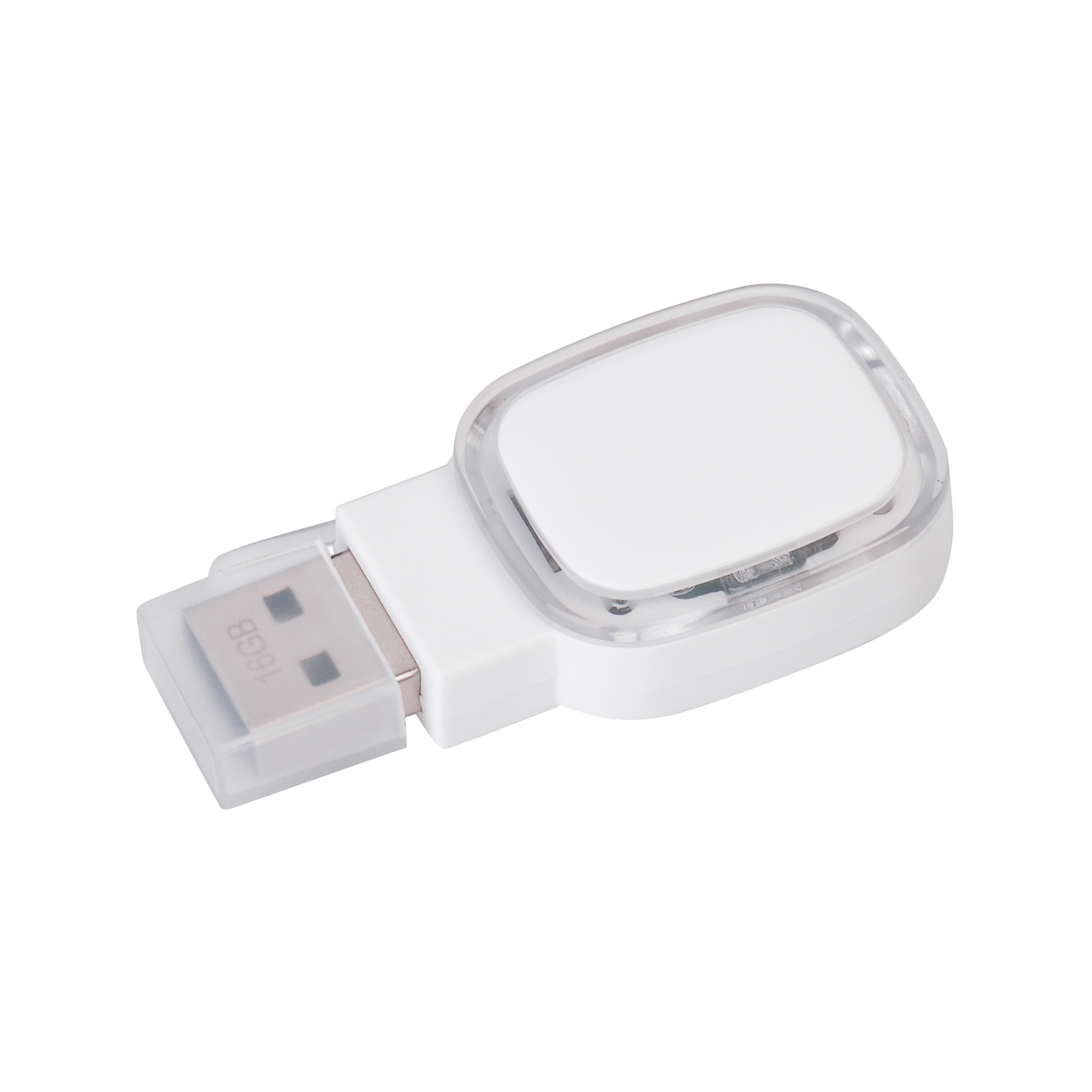 Флеш-карта 16 Гб с подсветкой логотипа-0