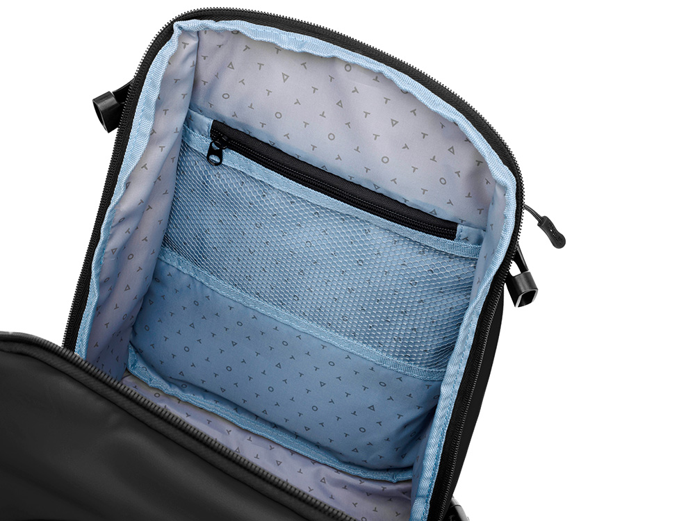 Рюкзак TORBER Mobi, черный, полиэстер 900D с PU покрытием, 45 х 32 х 20 см-7