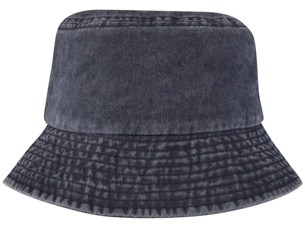 Панама Mitica стираная - Темно - синий-2