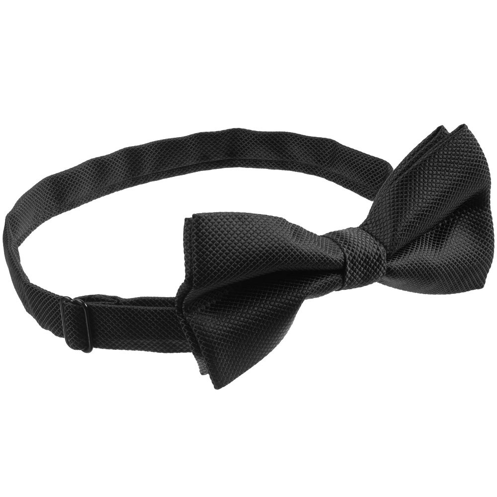 Галстук-бабочка «Жаккард», черная-2