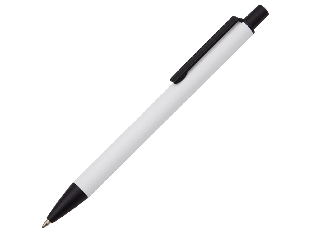 Ручка металлическая шариковая Groove M Recy, белый-0