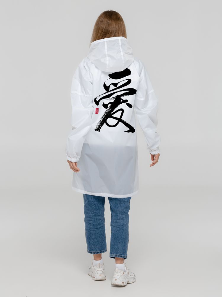 Дождевик «Вечные ценности. Любовь», белый-0