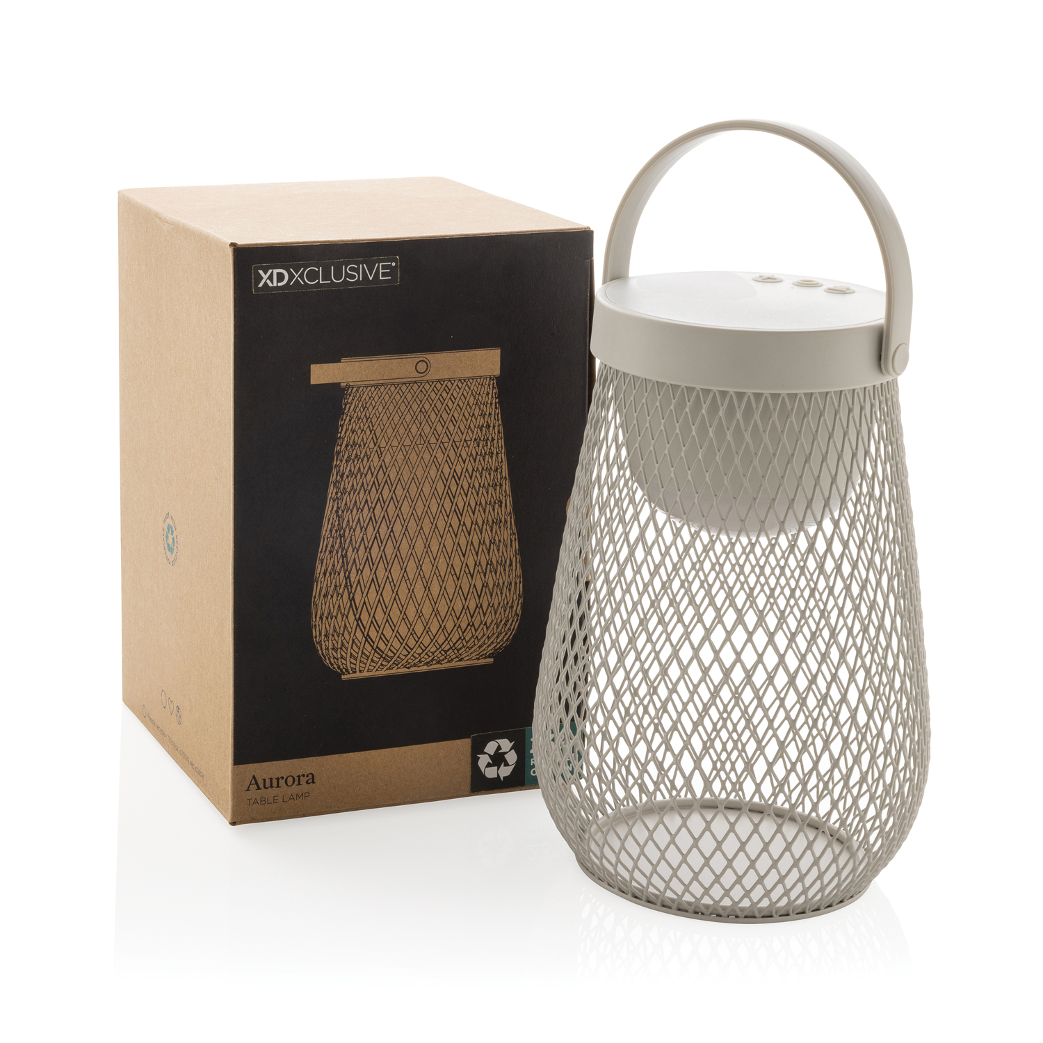 Настольная лампа Aurora из переработанного пластика RCS, IPx4-1