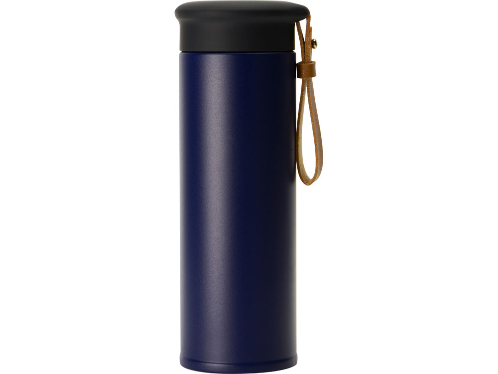 Вакуумный термос Engage, 450 мл, темно-синий-4